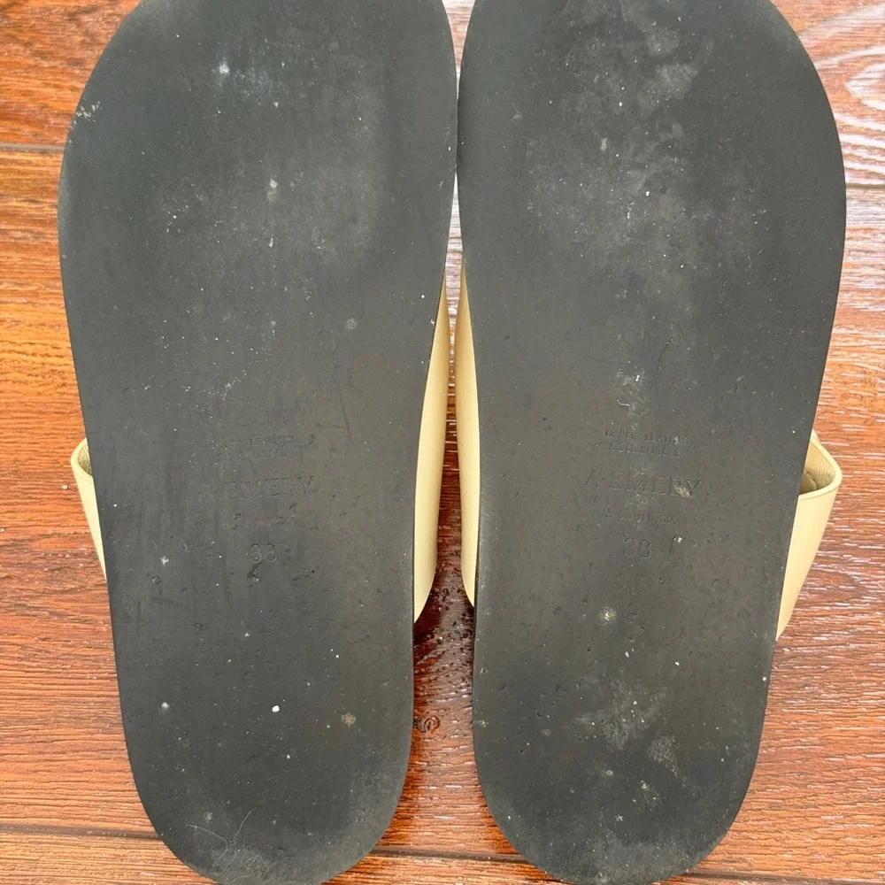 A.Emery Prince Sandals in Eggshell 38 - Picture 5 of 6